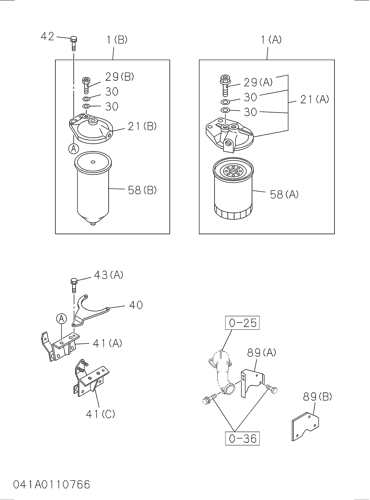 041- FUEL FILTER AND