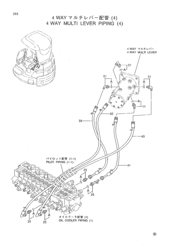 4 WAY MULTI LEVER PIPING (4)