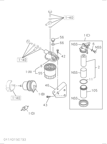 FUEL FILTER AND