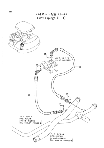 PILOT PIPINGS (1-4)