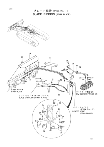 BLADE PIPINGS (PTMA BLADE)