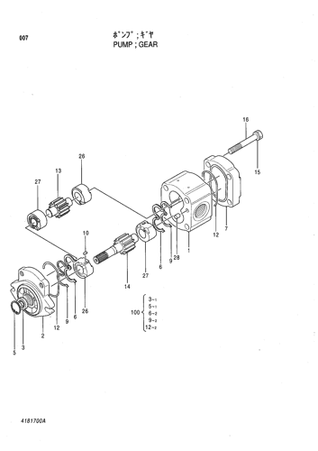 PUMP;GEAR