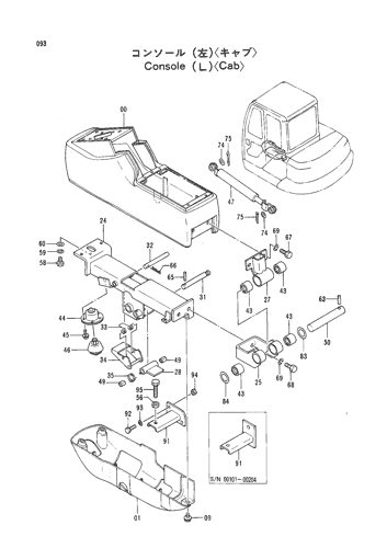 CONSOLE (L) -CAB-