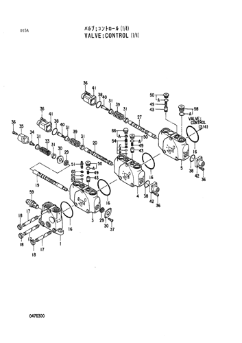 VALVE;CONTROL (1-4)