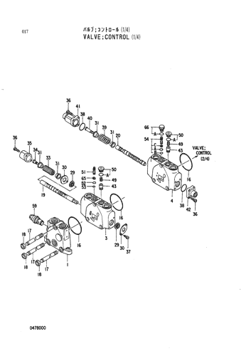 VALVE;CONTROL (1-4)