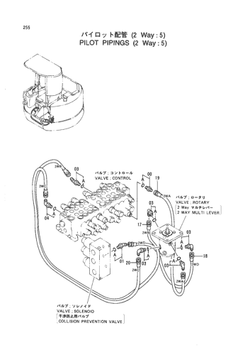 PILOT PIPINGS (2 WAY -5)