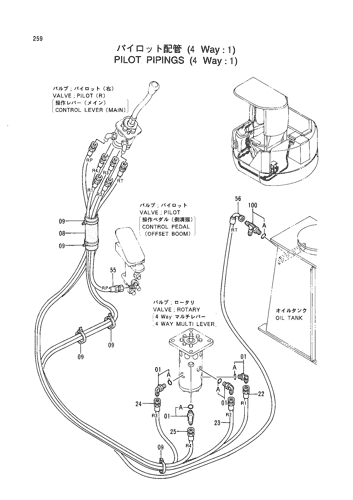 PILOT PIPINGS (4 WAY -1)