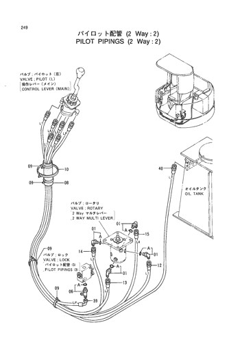 PILOT PIPINGS (2 WAY -2)