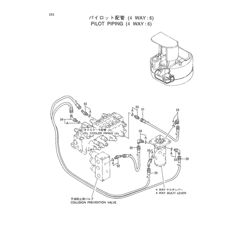 PILOT PIPING (4 WAY-6)