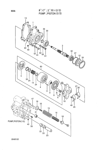 PUMP;PISTON (2-2)