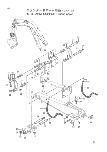 STD.ARM SUPPORT -MONO BOOM-