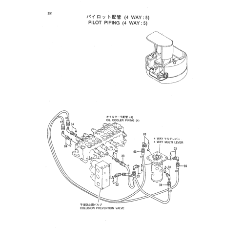 PILOT PIPING (4 WAY-5)