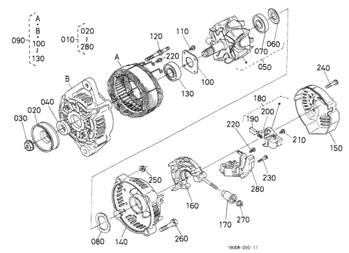 ALTERNATOR [COMPONENT PARTS]