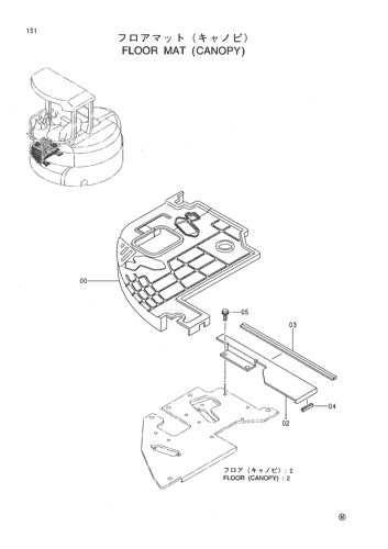 FLOOR MAT (CANOPY)
