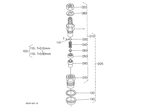 NOZZLE HOLDER [COMPONENT PARTS]