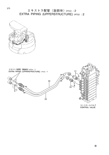 EXTRA PIPING (UPPERSTRUCTURE) -PTO--2