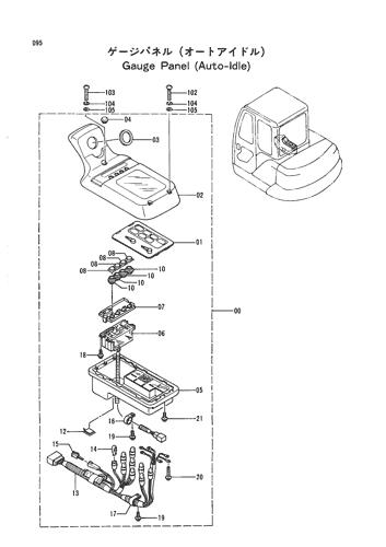 GAUGE PANEL (AUTO-IDLE)