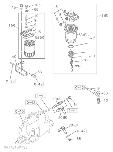 FUEL FILTER AND