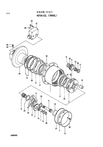 MOTOR;OIL (TRAVEL)