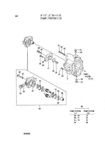 PUMP;PISTON (1-2)