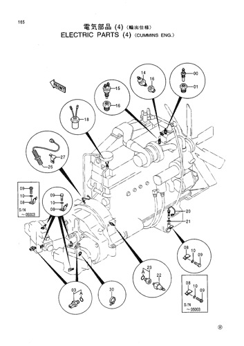 ELECTRIC PARTS (4)-CUMMINS ENG.-