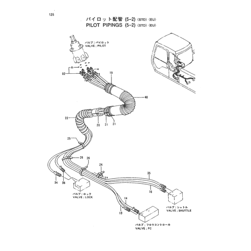 PILOT PIPINGS (5-2)-STD--EU-