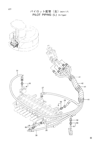 PILOT PIPING (L) -H-Type-