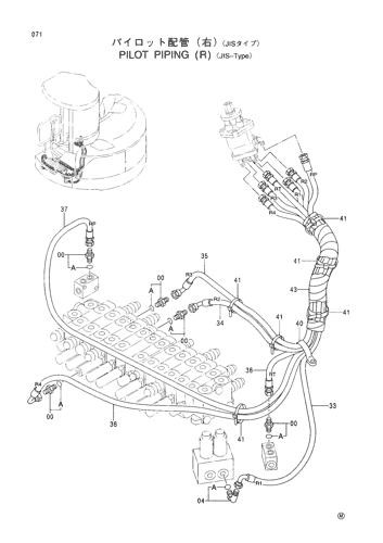 PILOT PIPING (R) -JIS-Type-