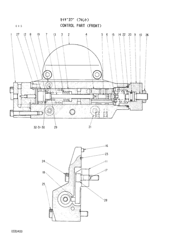 CONTROL PART (FRONT)