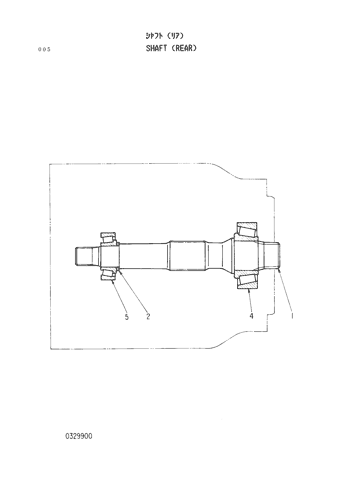SHAFT (REAR)