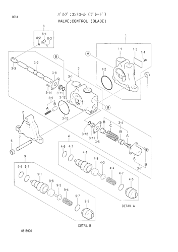 CONTROL VALVE -WITH BLADE-