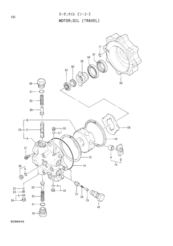 OIL MOTOR (TRAVEL)