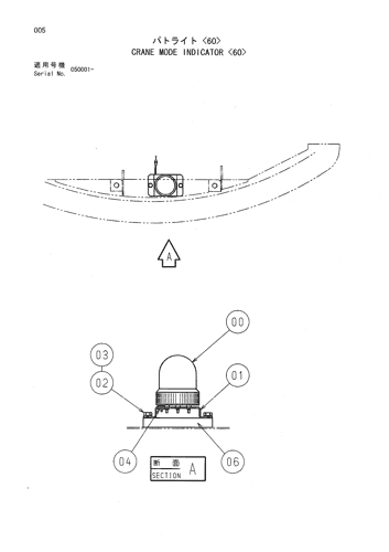 CRANE MODE INDICATOR -60-