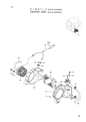 HEATER UNIT [EU][N.EUROPE]