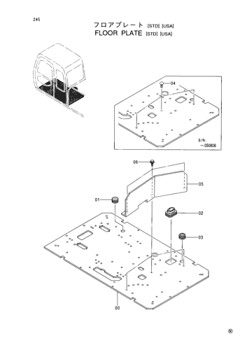 FLOOR PLATE [STD][USA]