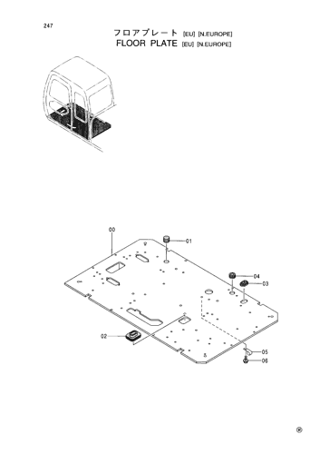 FLOOR PLATE [EU][N.EUROPE]
