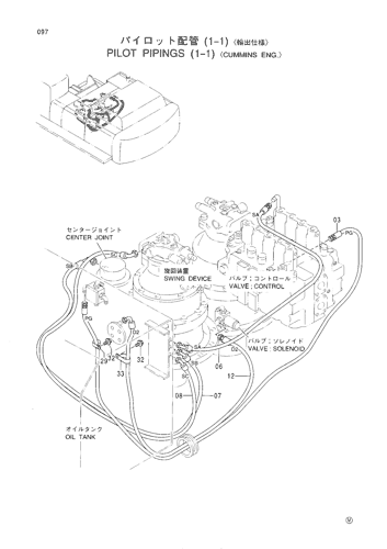 PILOT PIPINGS (1-1) -CUMMINS ENG.-