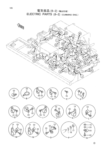 ELECTRIC PARTS (8-2) -CUMMINS ENG.-