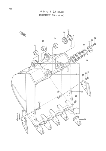 BUCKET 3.4 -JIS94-