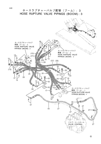 HOSE RUPTURE VALVE PIPINGS (BOOM) -3