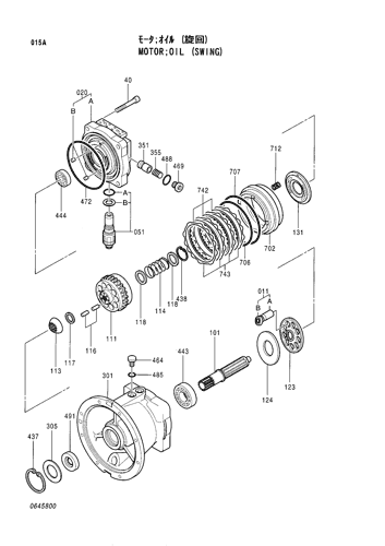 MOTOR;OIL (SWING)