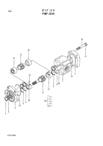 PUMP;GEAR