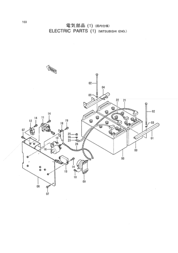 ELECTRIC PARTS (1) -MITSUBISHI ENG.-