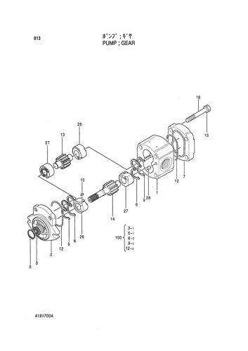 PUMP;GEAR