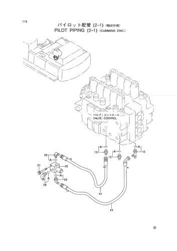PILOT PIPING (2-1) -CUMMINS ENG.-