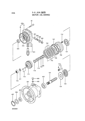 MOTOR;OIL (SWING)