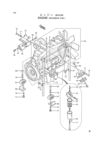ENGINE -MITSUBISHI ENG.-