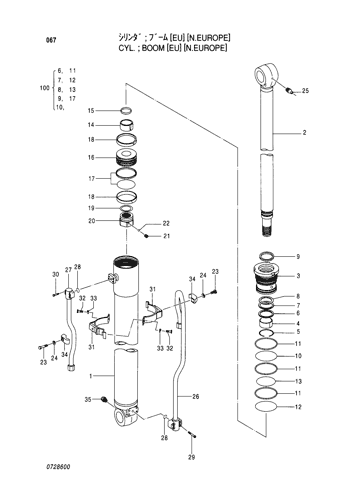 BOOM CYLINDER [EU][N.EUROPE]