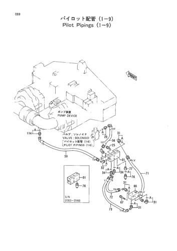 PILOT PIPINGS (1-9)
