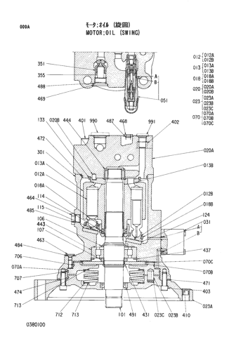 MOTOR;OIL (SWING)